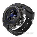 Novos relógios esportivos SANDA 739 masculinos de primeira marca de luxo militar relógio digital de quartzo masculino à prova d&#39;água Relógio de choque S Relojes Hombre